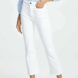 Current Elliott white jeans